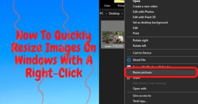 How To Quickly Resize Images On Windows With A Right-Click