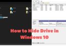 How to Hide Drive in Windows 10